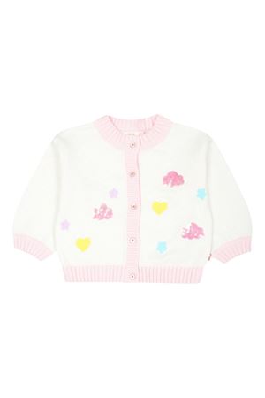 cardigan in poliestere bianco BILLIEBLUSH KIDS | U20413121